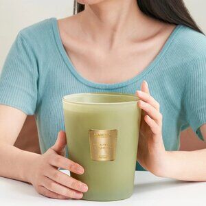 M&SEENS Eucalyptus & Cedarwood Scented Candle, 35oz Large Candle All Natural Soy